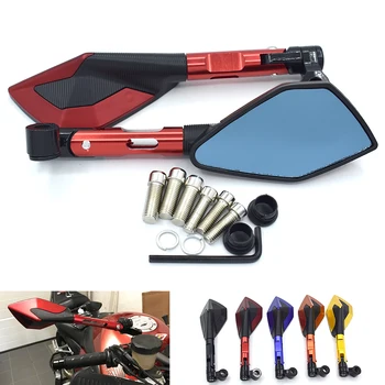 

2020 Universal Motorcycle Rearview Mirror 8/10mm Upgrade Luxury Style for Suzuki TL1000R SV1000S GSXR1300 GSF1200 GSF1250 DL1000