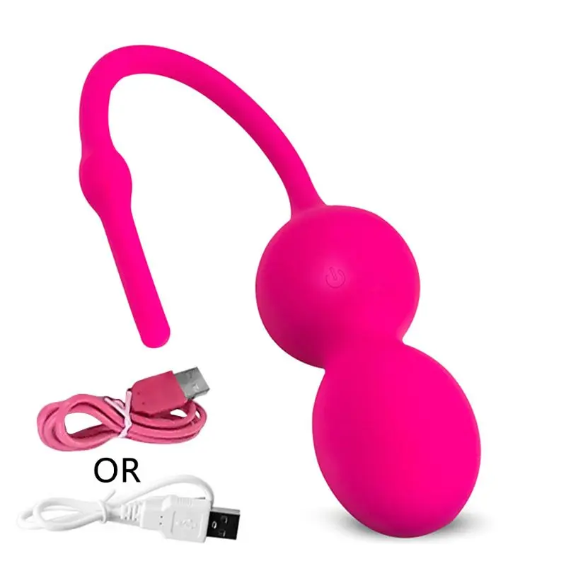 Safe Silicone Smart Kegel Ball Vaginal Tight Exercise Female Small Ball Adjustable 4 Modes Massage Sex Toy