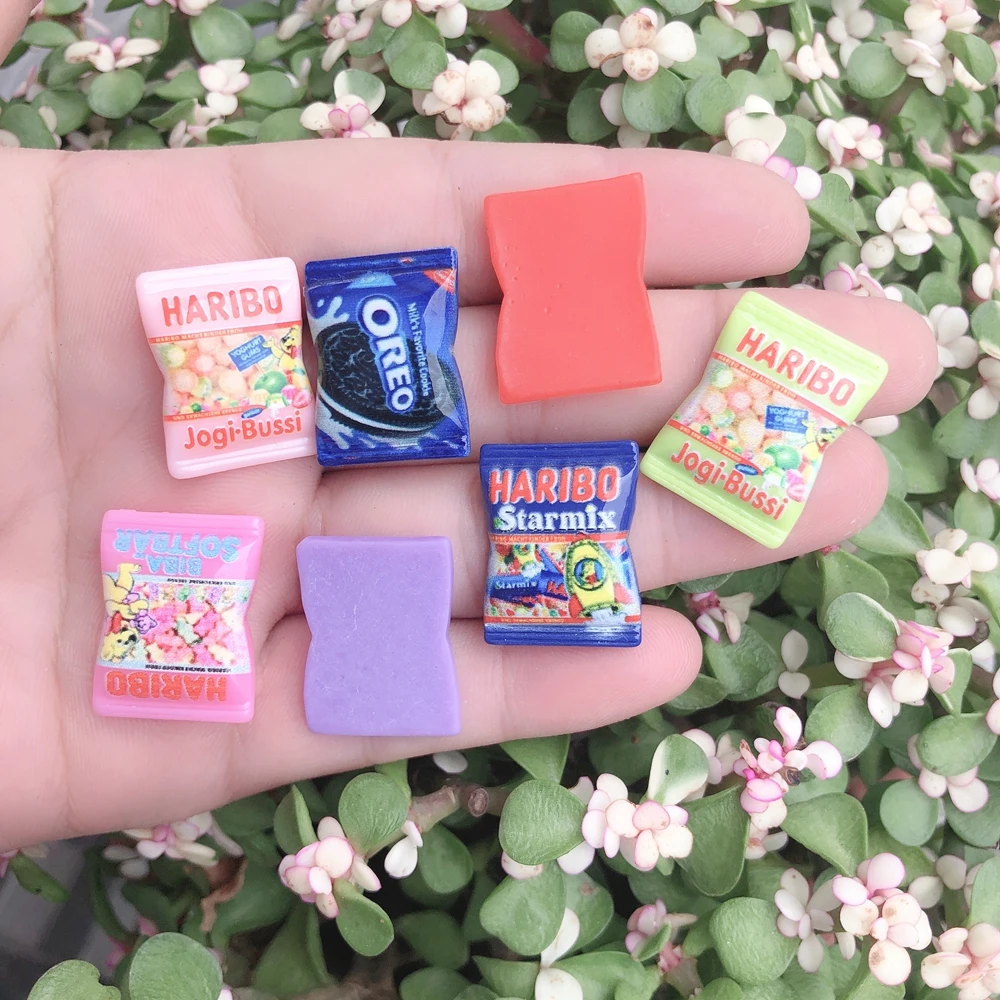 Resin Charms Pendants For Bracelets Necklace Earrings Jewelry Making Flat Back Cabochon