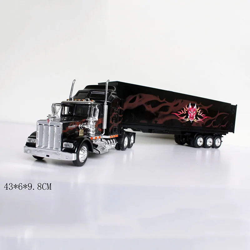 1/43 масштаб классический американский KENWORTH W900 грузовой грузовик контейнер прицеп автомобили литая под давлением Модель Коллекция Подарки шоу игрушка автомобиль