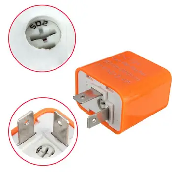 

12V Universal Waterproof Motorcycle Signal Indicator Relay Resistor LED Resistors Motorcycle Accessories Frequency Turn Signal