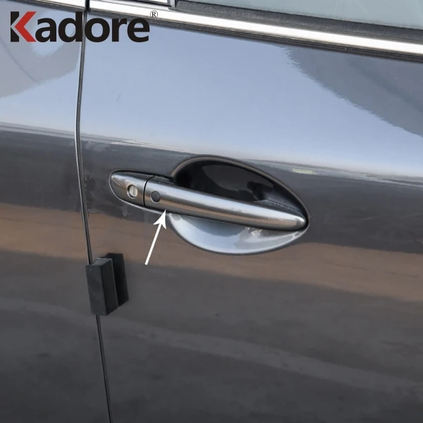 Для Mazda CX-5 CX5 2013 хромированная боковая дверная ручка крышка планки внешние аксессуары для автомобиля Стайлинг наклейка