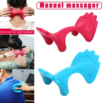 

Manual Neck Cervical Vertebra Massager Pain Relief Portable Health Care Home Office Neck Massage Pad