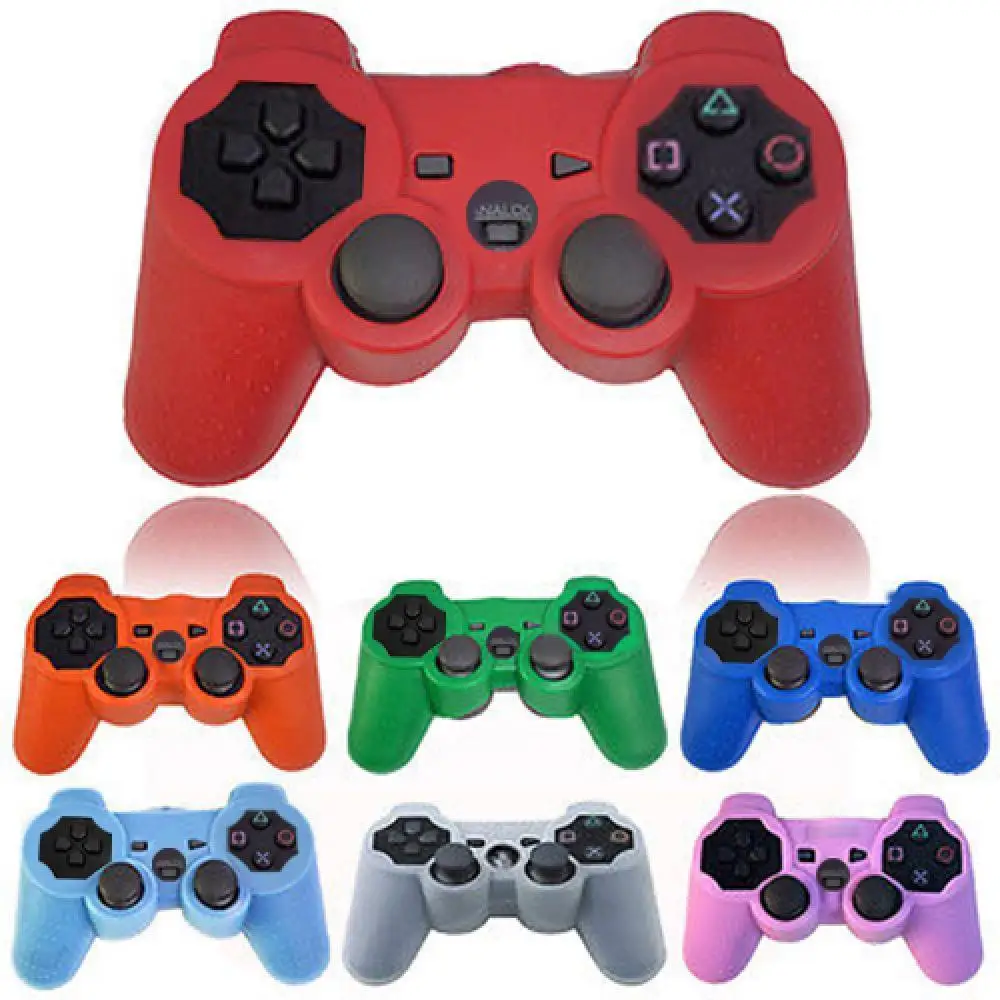Силиконовый защитный чехол для геймпада Playstation 3 PS3 беспроводной мягкий