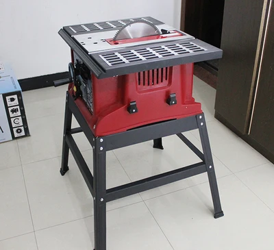 10 "раздвижная Настольная пила для деревообработки 255 мм DIY циркулярная по