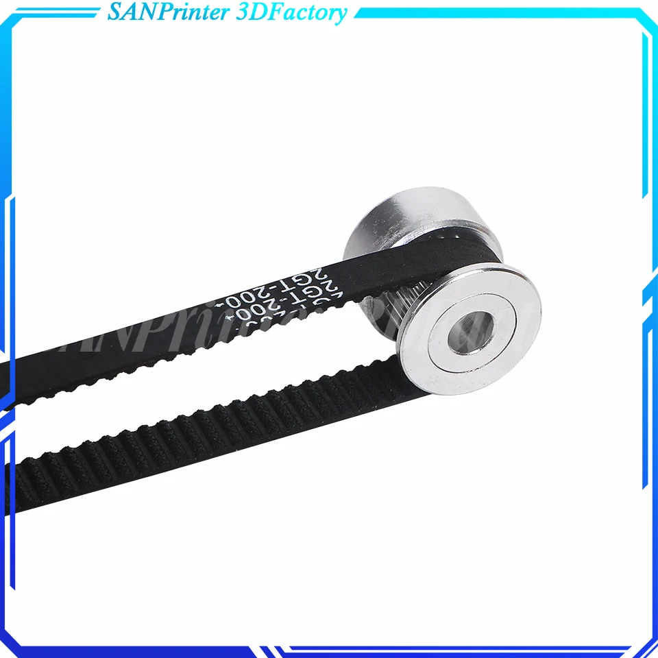 3D 프린터 액세서리용 GT2 타이밍 벨트 풀리, 60 톱니, 20 톱니, 5mm, 8mm 감소 3:1, 1:3 벨트 폭 6mm