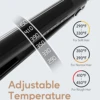 KIPOZI Professional Hair Flat Iron 2 In 1 Hair Curler Adjustable Temperature Fast Heating Hair Straightener  Straightening Iron 2