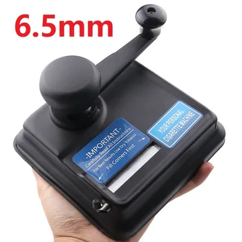 

6.5mm Slim Tobacco Rolling Machine Herb Injector Wrapping Tools DIY Stainless Steel Manual Smoke Roller