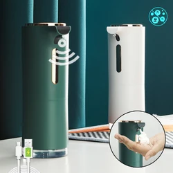 Automatic Soap Dispenser Touchless Hand Sanitizer Machine Disinfection Touchless Liquid Foaming Soap Dispenser Type-C Charging