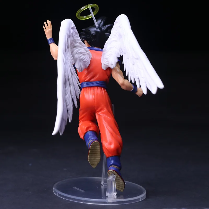 

Anime Garage Kit Model qlz DS Angel Goku Wing PVC Box Decoration Toy No. 64