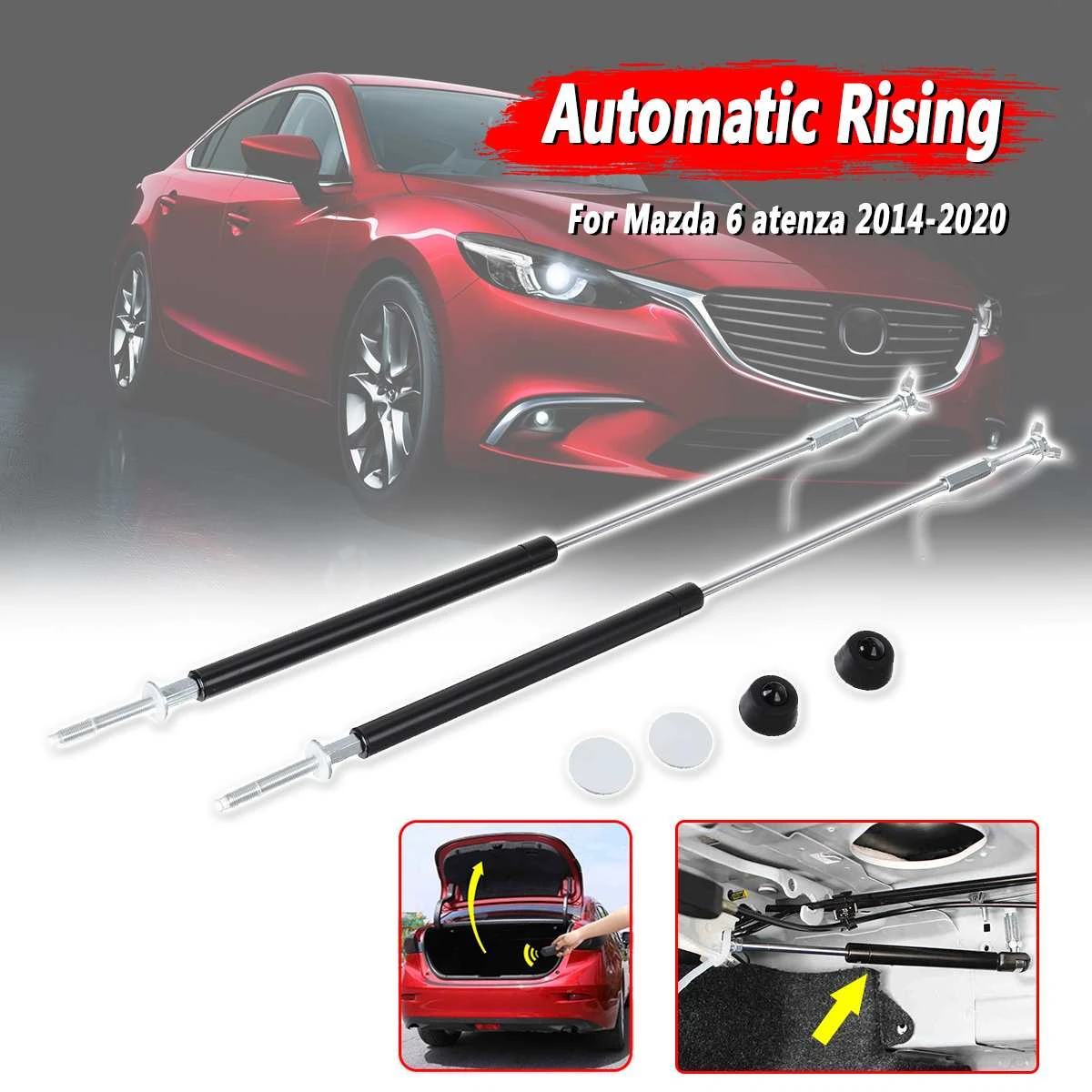 D2P GJ6J62620 GJ6J62620A GJ6J62620B 2X Gas Springs Support Struts for Tailgate Boot Damper Masda 6 GG D2P GJ6J62620 GJ6J62620A GJ6J62620B 2X Gas Springs Support Struts for Tailgate Boot Damper Masda 6 GG