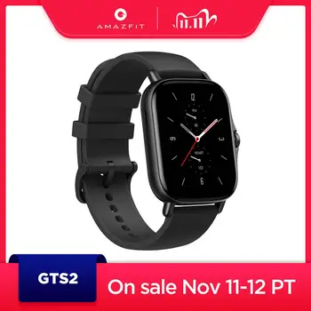 

Amazfit GTS 2 Smartwatch 5ATM Water Resistant AMOLED Display 11 Sport Modes All Day Heart Rate Tracking For Android