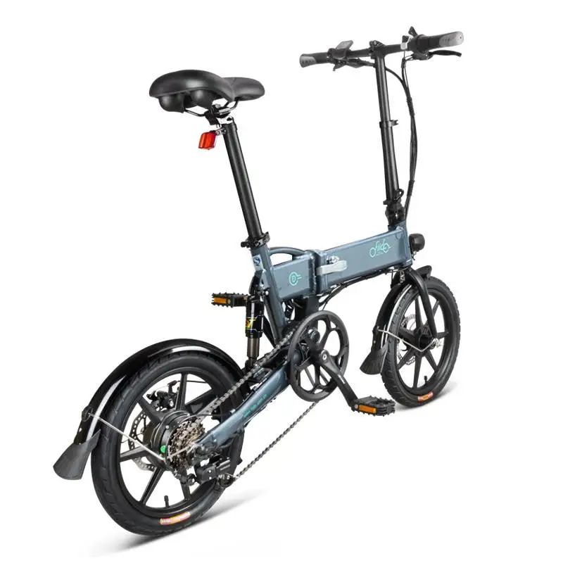 Электрический велосипед для взрослых FIIDO D2S двухколесный Электрический велосипед 36 в 250 Вт складной электрический скутер с сиденьем для женщин