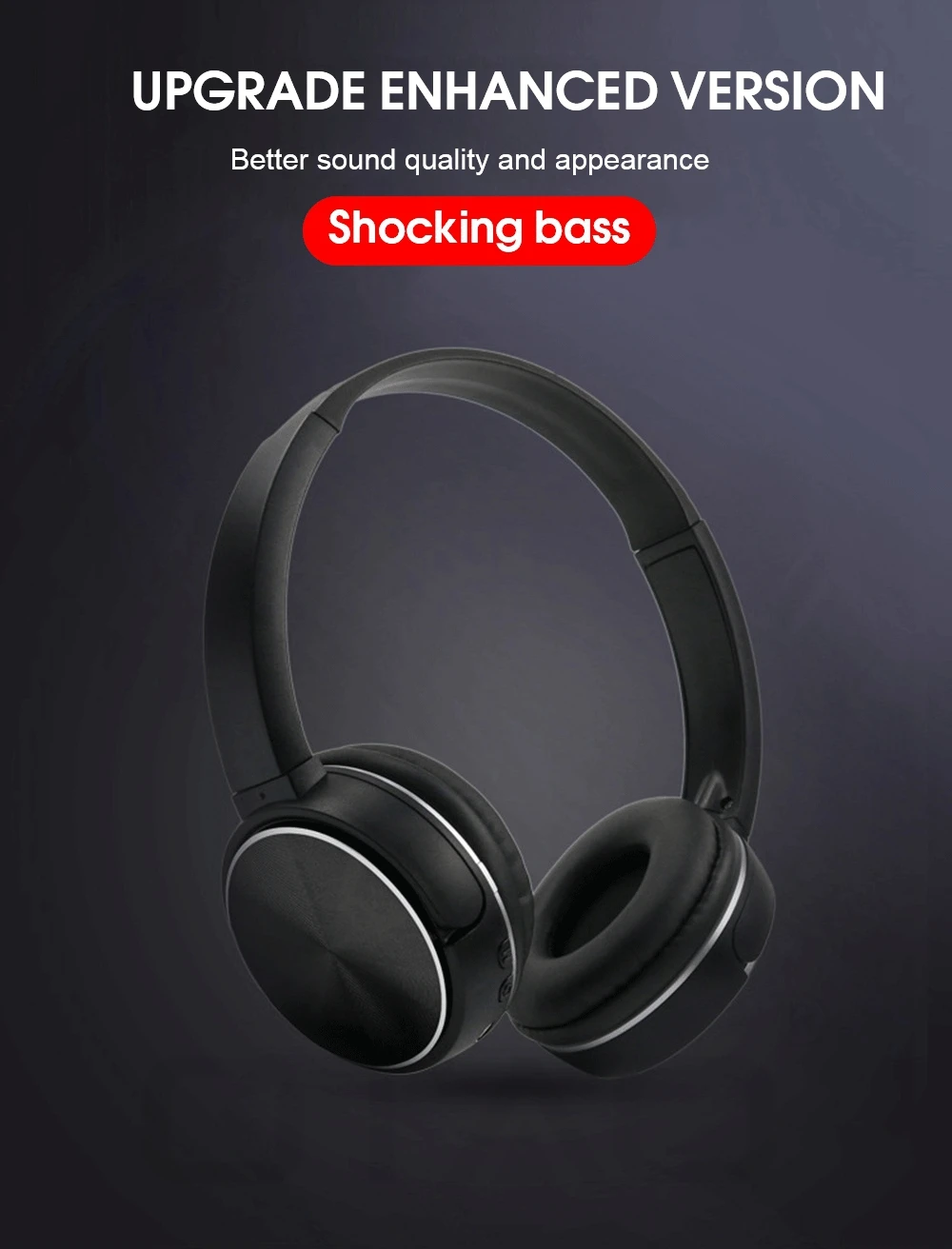 MS-K2 Bluetooth наушники беспроводные V5.0 HIFI стерео шум Conceling портативные складывающиеся наушники для телефонов Поддержка TF карты