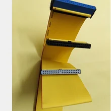 IDE/SATA HDD интерфейс ATA 40 Pin-код 80 провода привод 3-коннектор плоского данных ленточный кабель 77 см белого и желтого цвета