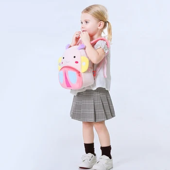 

Cute plush Animals bear monkey Children Backpack Kid's Burden Shoulder School Bags Cartoon Kindergarten Early Education book Bag