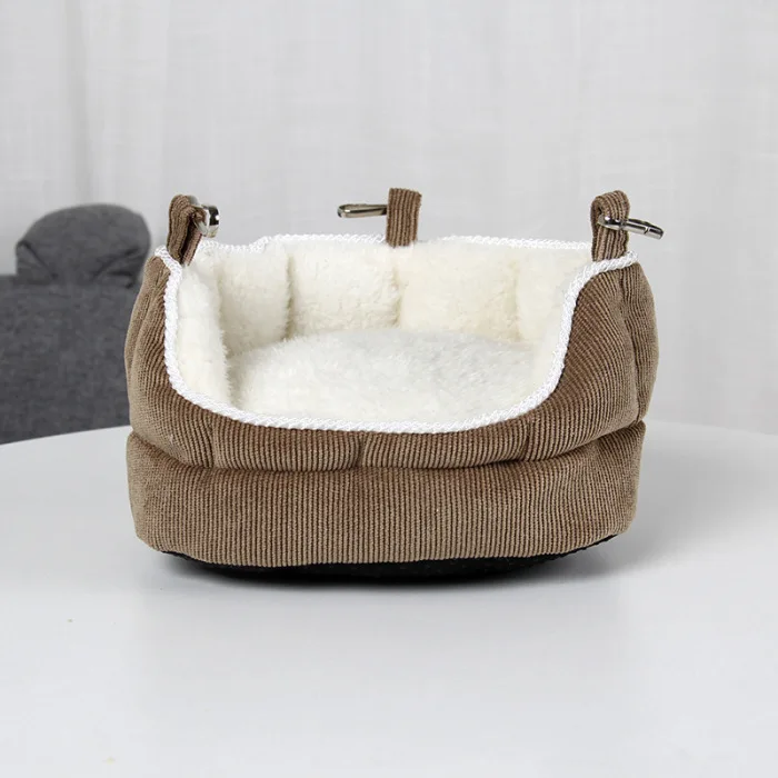 Sleeping Sofa Bed Pet Nest for Guinea Pig Ferret Hamster Squirrel Washable Mini Pet Bed-Drop