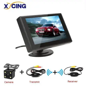 

XYCING 4.3 Inch Color TFT LCD Car Rear View Monitor Car Backup Parking Monitor for Rear View Camera DVD VCD