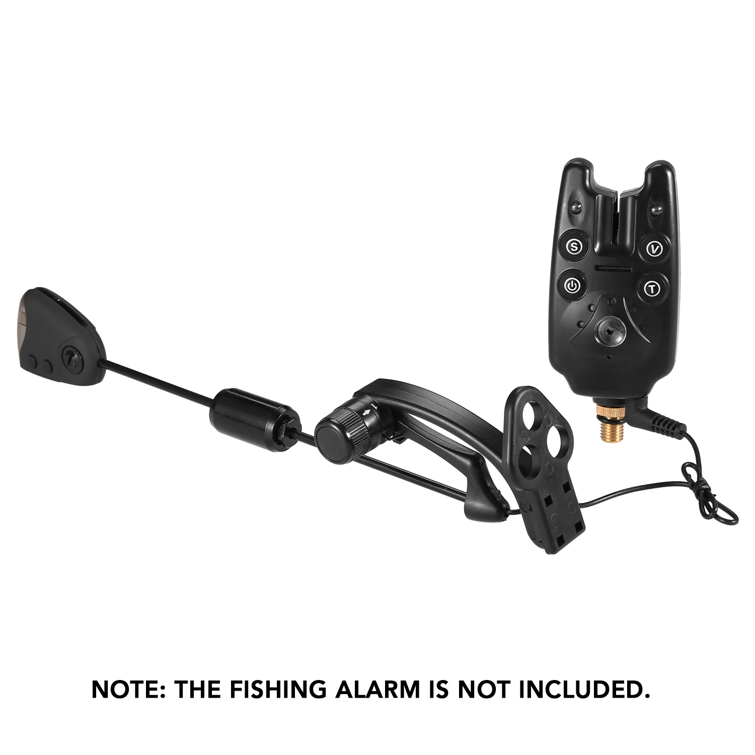Lixada Fishing Alarm Swinger Set Carp Fishing Bite Swinger Digital Alarm LED Bite Indicator Illuminated