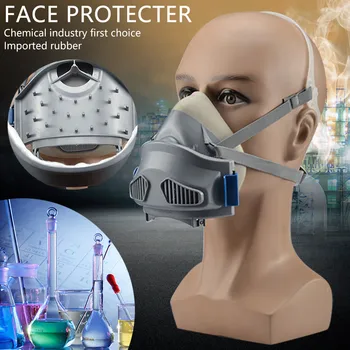 

Dust Mask Breathable Unisex Sponge Face Mask Reusable Anti Pollution Respirator PM2.5 Dustproof Safety Mask Face Protecter