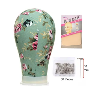 

Tinashe Beauty Training Mannequin Head Canvas Block Head Display Styling Mannequin Manikin Head Wig Stand Free T Needle And Net
