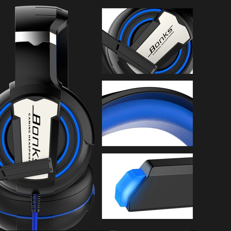 Горячие PS4 Игровые наушники 4D RGB стерео Marquee наушники с микрофоном для нового Xbox One/ноутбука/ПК планшета геймера