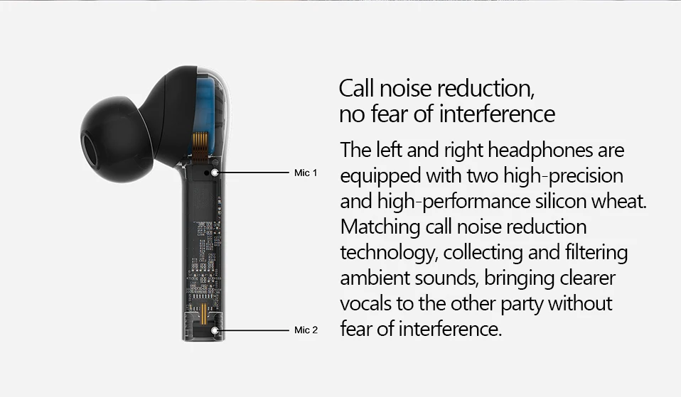 Original Huawei FreeBuds Lite TWS Wireless Bluetooth Earphone In-ear 12 Hours Double Click with Charging box Enjoy Waterproof