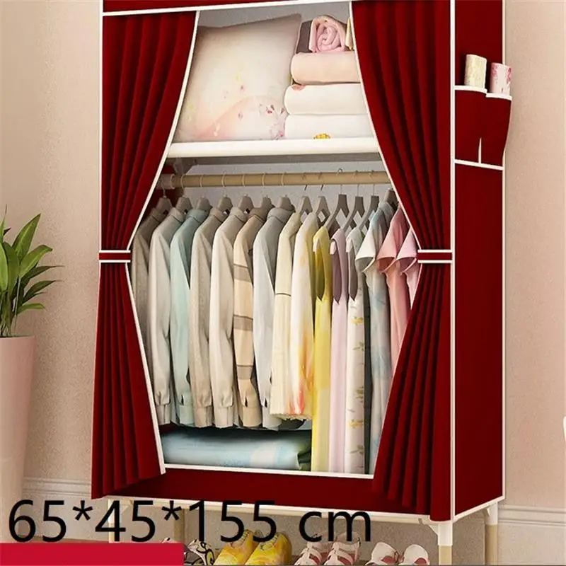MODEL U De Almacenamiento Rangement Chambre Mobile Per La Casa Armario Tela Guarda Roupa мебель для спальни шкаф Mueble гардероб - Цвет: MODEL U
