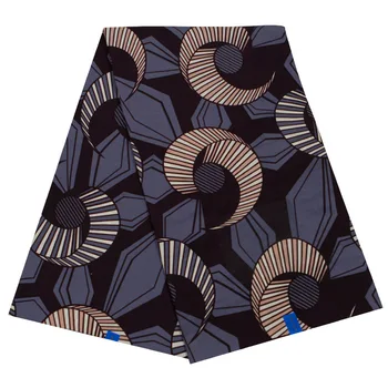 

Ankara Wax Prints Fabric Nigerian dutch Wax High Quality 6 Yard African 100% cotton Fabric For Party Dress