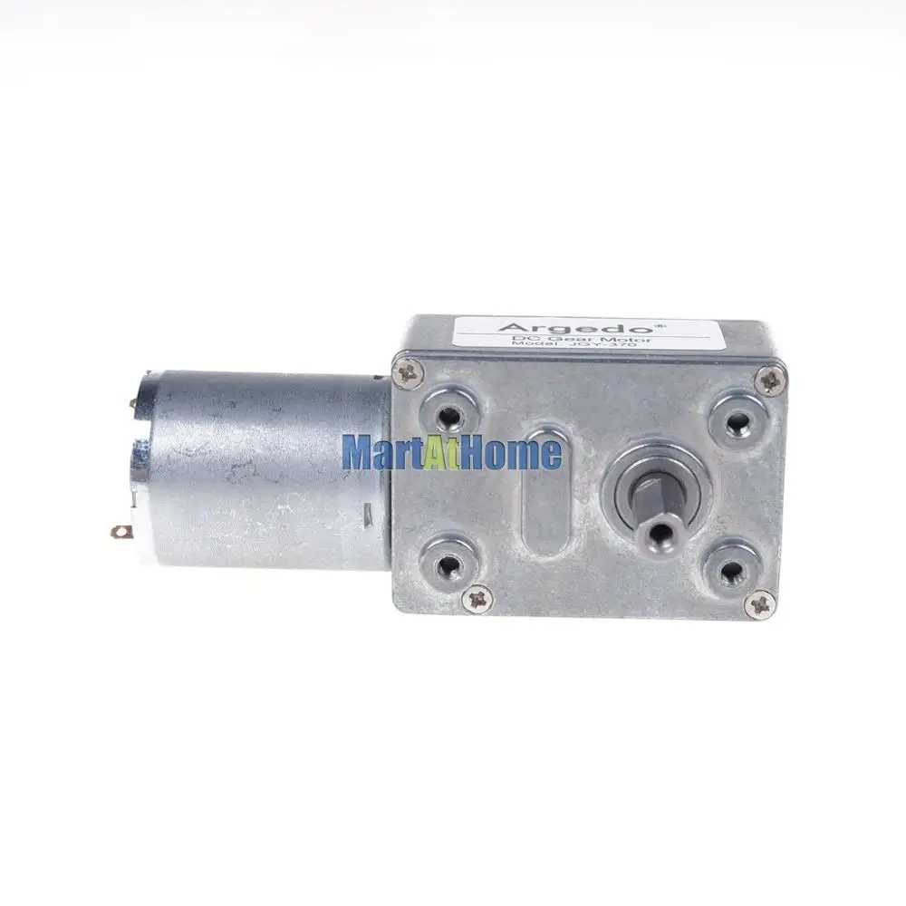 Electric High Torque Turbo Worm Gearbox Geared Motor DC JGY370 12V 6-150 rpm ll7 