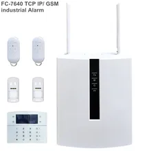 128 Проводная зона промышленная сигнализация RJ45 Ethernet TCP IP умная сигнализация GPRS GSM охранная сигнализация с WebIE и управлением приложениями