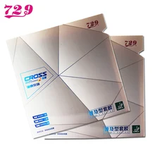 Original 2 peças de 729 cruz universal raquete de tênis de mesa borracha par pips-em borracha de tênis de mesa com esponja 2.2mm