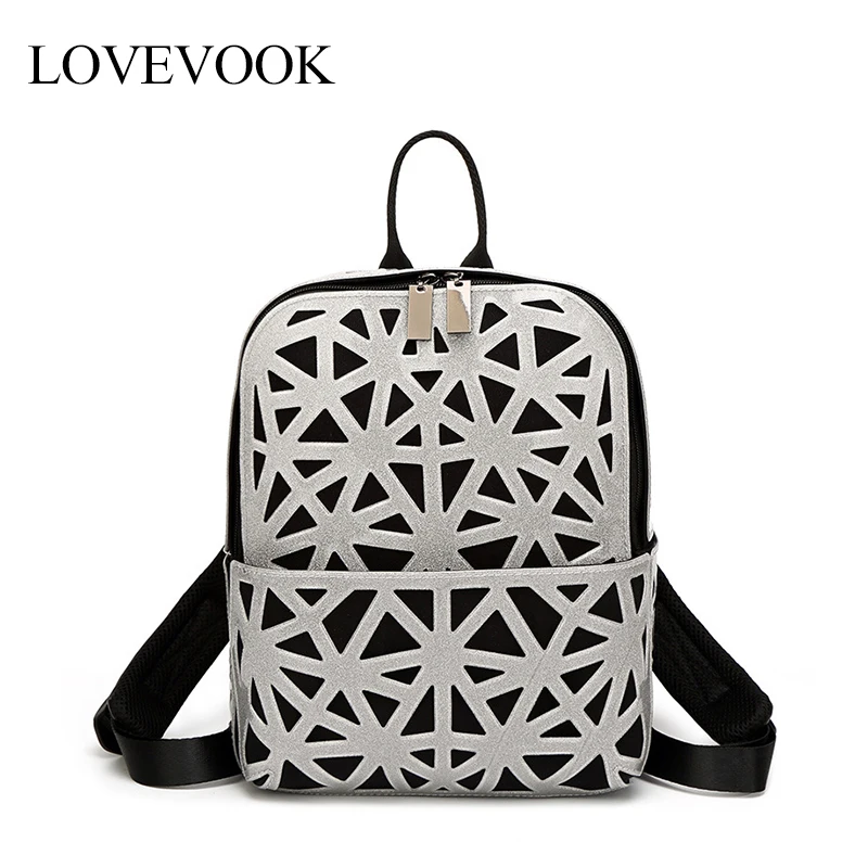 

LOVEVOOK women backpack school bags for teenage girls fashion hollow backpack for travel/work/school small backpack for ladies