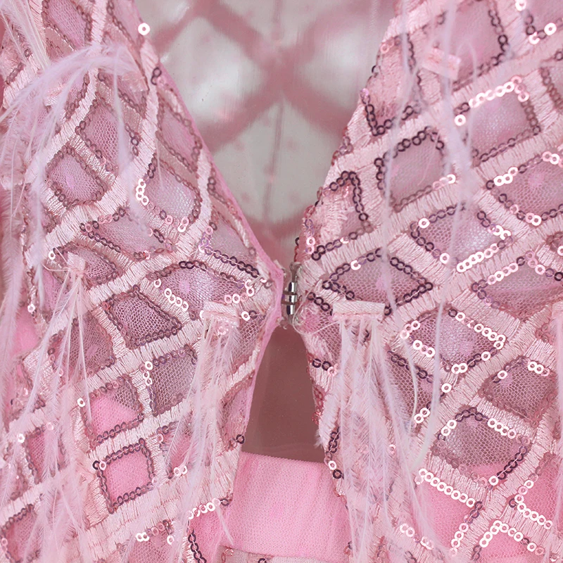 Slaygirl, длинный рукав, глубокий v-образный вырез, сексуальный комбинезон, Женская Клубная одежда, черный комбинезон с блестками, элегантные комбинезоны, брюки, тонкий комбинезон для женщин