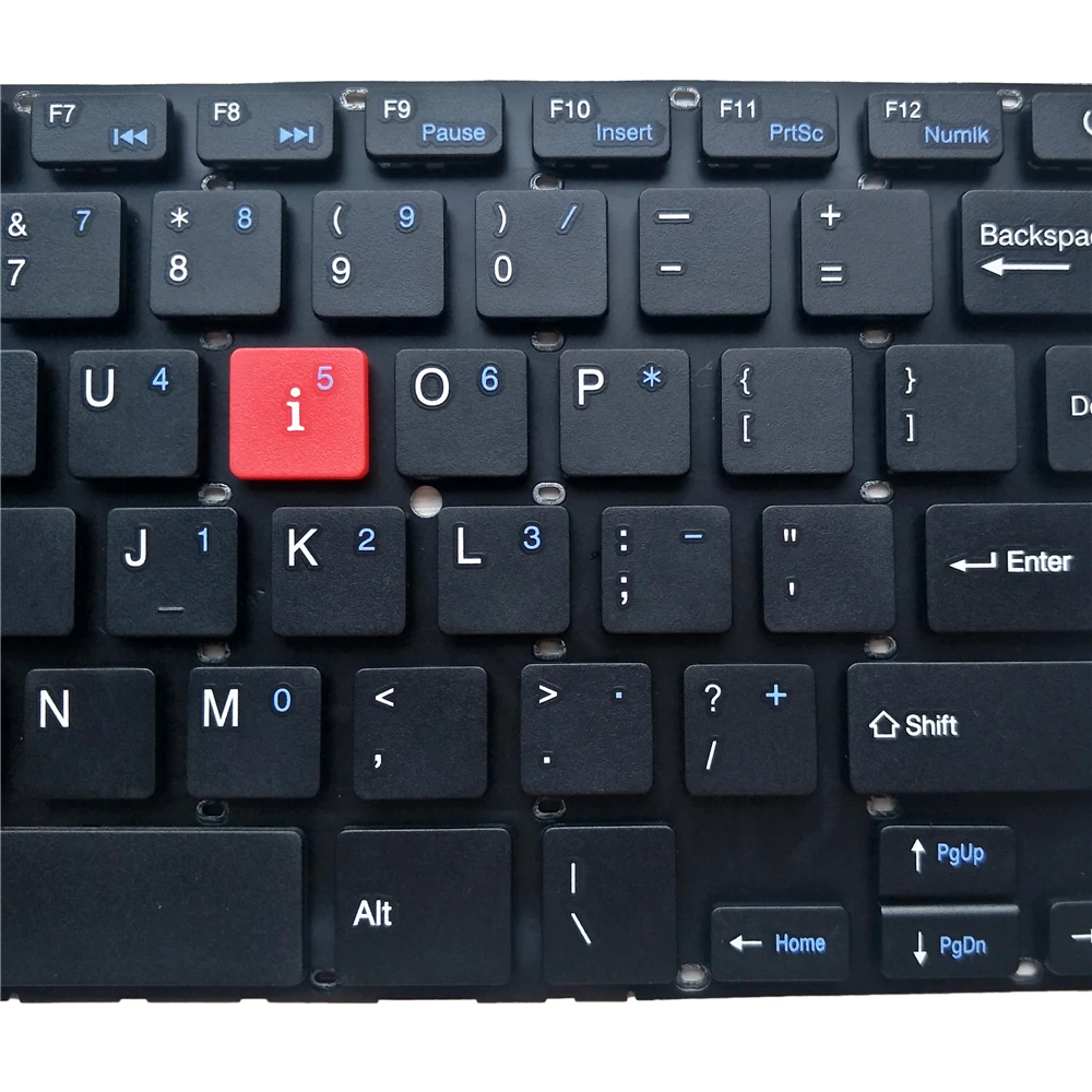 US WITH RED I OVY US RU TR ноутбук keyborad XK-HS002 MB27716023 - Цвет: US WITH RED I