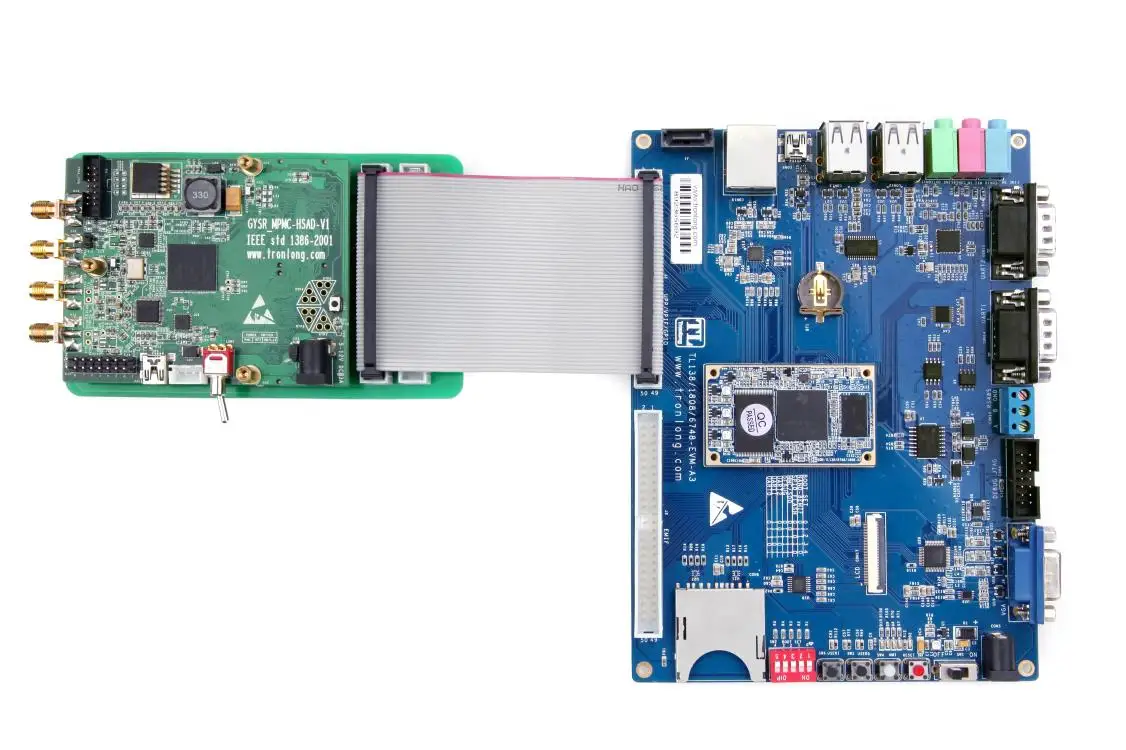 US $1.584.00 Omapl138 TL138FIEVM DSP ARM FPGA Data Acquisition Development Board C6748
