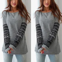 Модный Теплый Женский вязаный пуловер с круглым вырезом и длинным рукавом, джемпер, свободный свитер, вязаные топы, S-XL
