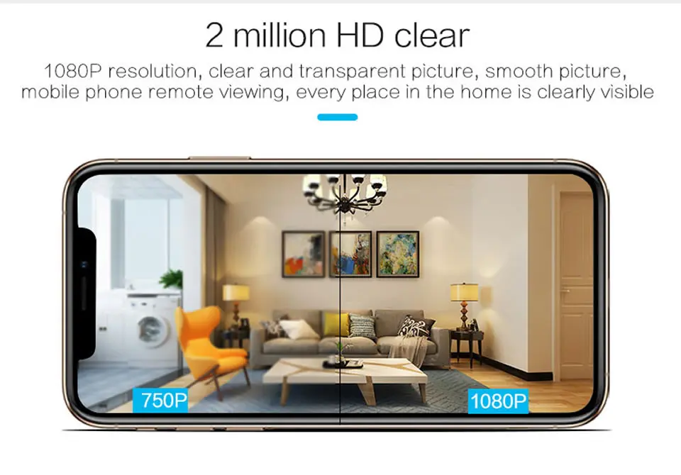 Electop Мини WiFi камера 1080P ИК ночного видения Домашняя безопасность ip-камера CCTV Обнаружение движения Беспроводная радионяня DVR видеокамера