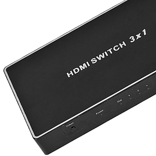 3 Ports Hdmi Switch 2.0 Hdmi Splitter 30Hz 3D 1081P 2160P Full Hd Splitter 3 Input 1 Output Support Hdcp 1.4 4K x 2K Box With Re