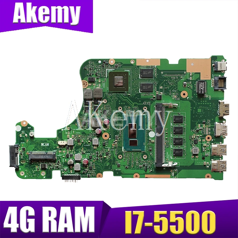 EDP ​​X555LB Mainboard X555LD REV 3.6 для ASUS X555LJ X555LF X555LB X555LP Материнская плата ноутбука CPU 4G-RAM