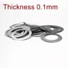 Stainless steel Flat Washer High precision Ultrathin Adjusting gasket Ultra thin shim M3 M4 M5 Thickness 0.1 0.2 0.3 0.5 1mm ► Photo 2/6