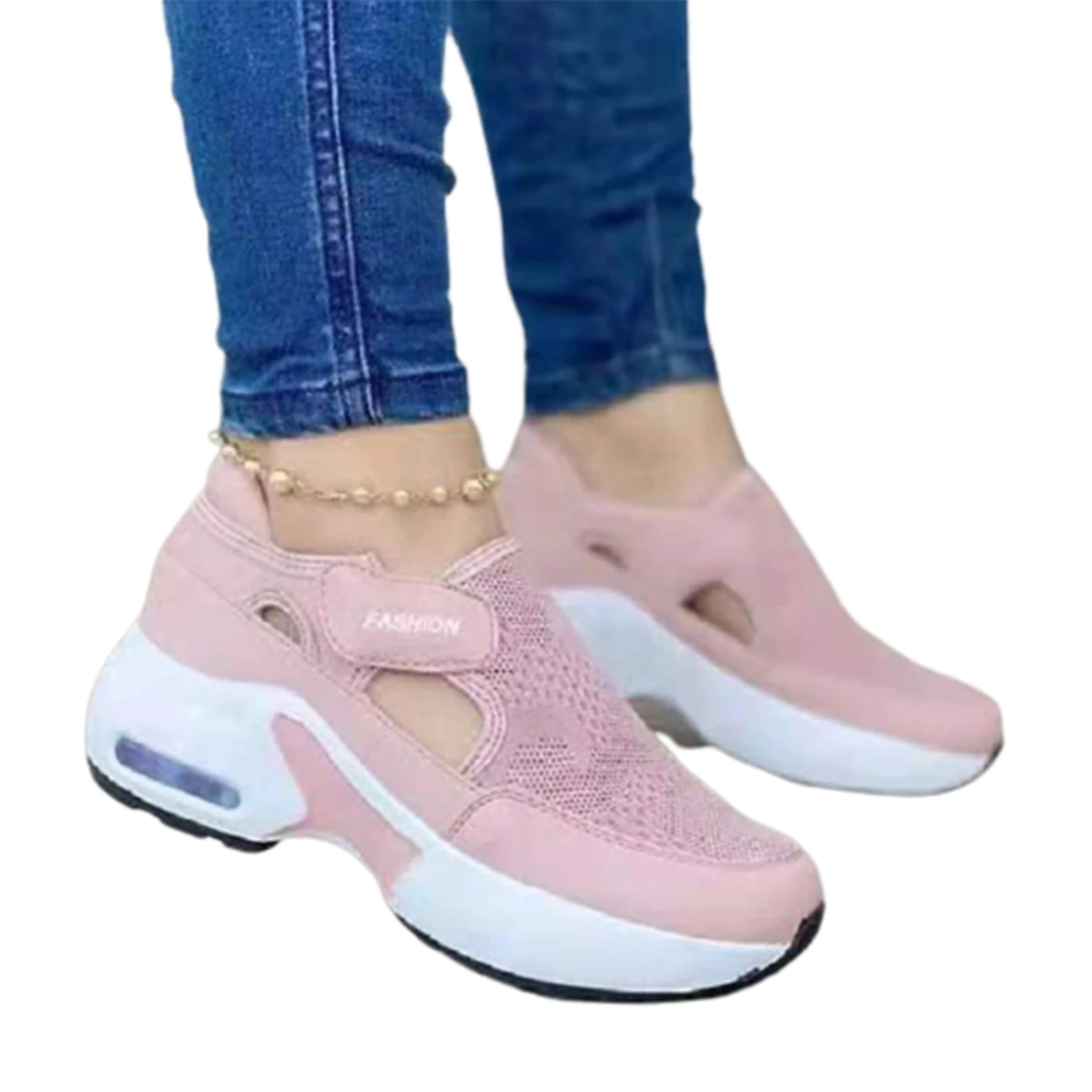 ZORQ Chaussures de Marche orthopédiques, Baskets orthopédiques Respirantes  à Coussin d'air léger pour Femmes