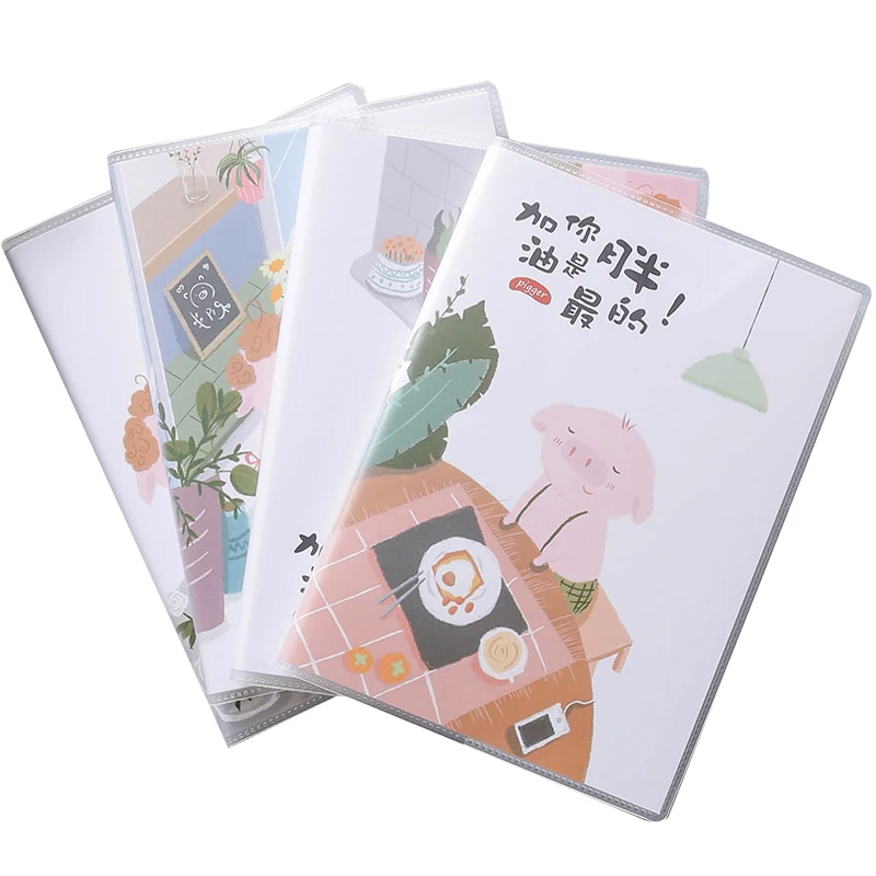 

New arrival cute pp rubber sleeve flower diary weekly planner notebook school office supplies Kawaii stationery paper notepad