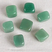 12-15 MM Natural Tumbled Stone Green Aventurine Mineral Irregular Hand Polishing Bead Specimen Kids Garden Home Decor Chakra Set