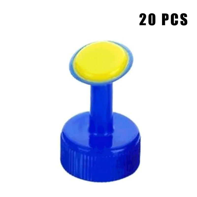 Blue 20pcs Крышка бутылки спринклер пластиковый полив маленькая насадка для распыления MYDING - Цвет: Blue 20pcs