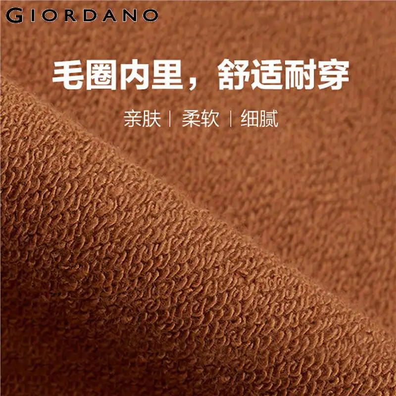 Giordano, мужские толстовки, конфуцианские, с принтом, с длинным рукавом, с капюшоном, на шнурке, с длинным рукавом, Moleton Masculino 91099689