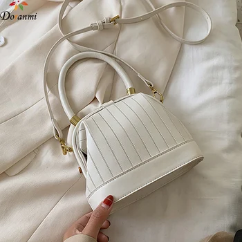 

DORANMI Striped Bucket Bags Women's Handbag 2020 Top-handle Bag Female Solid Barrel-shape Bag Shoulder Bags Messenger Bolso G670
