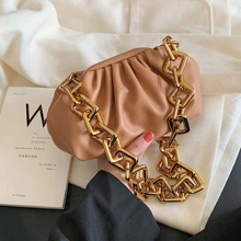 Женские сумки осень и зима стиль дикие сумки на плечо Модные облака пельменей посылка сумка через плечо Bolsas Feminina