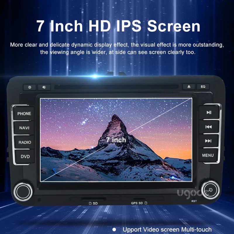Ugode-ڵ Ƽ̵ ÷̾ GPS ̼ 7 ġ ȭ   ȵ̵ OS, ٰ  (MK6)(2009-2012)
