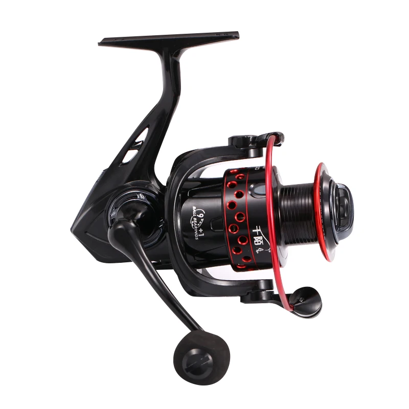 

Spinning Reel with Line Spool Lightweight CNC Aluminum Spool 9 1BBs Saltwater Wheel Carp Fishing Reels Anchor Carretilha